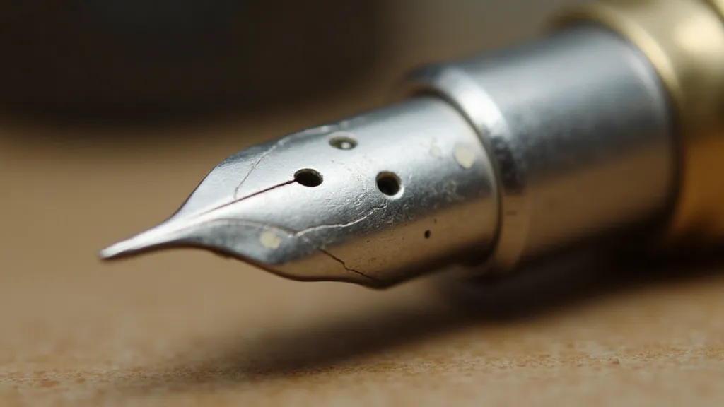 Cracked Conway Stewart Pen