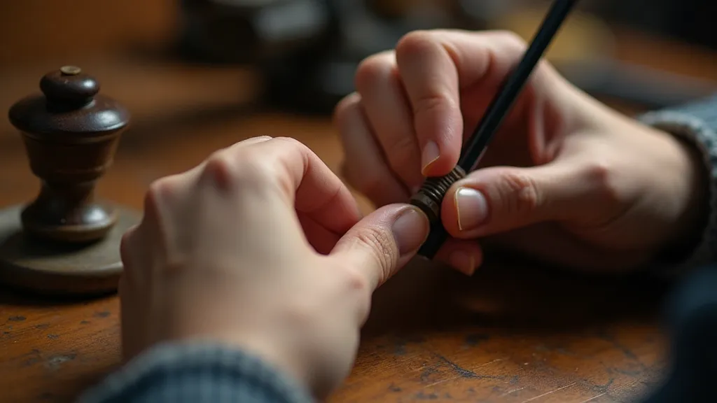 Adjusting a Calligraphy Pen Nib