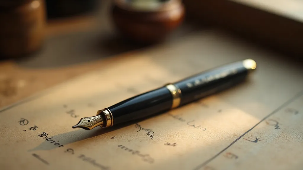 A beautifully restored vintage Waterman pen