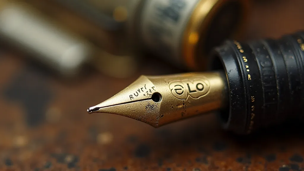 Vintage Waterman Pen Nib