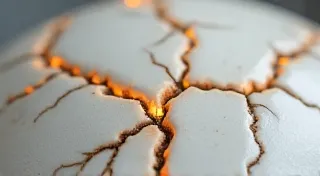 Ephemeral Echoes: Repairing Cracks in a Fragile Antique Pen